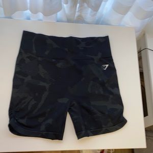 Gymshark camo bike shorts